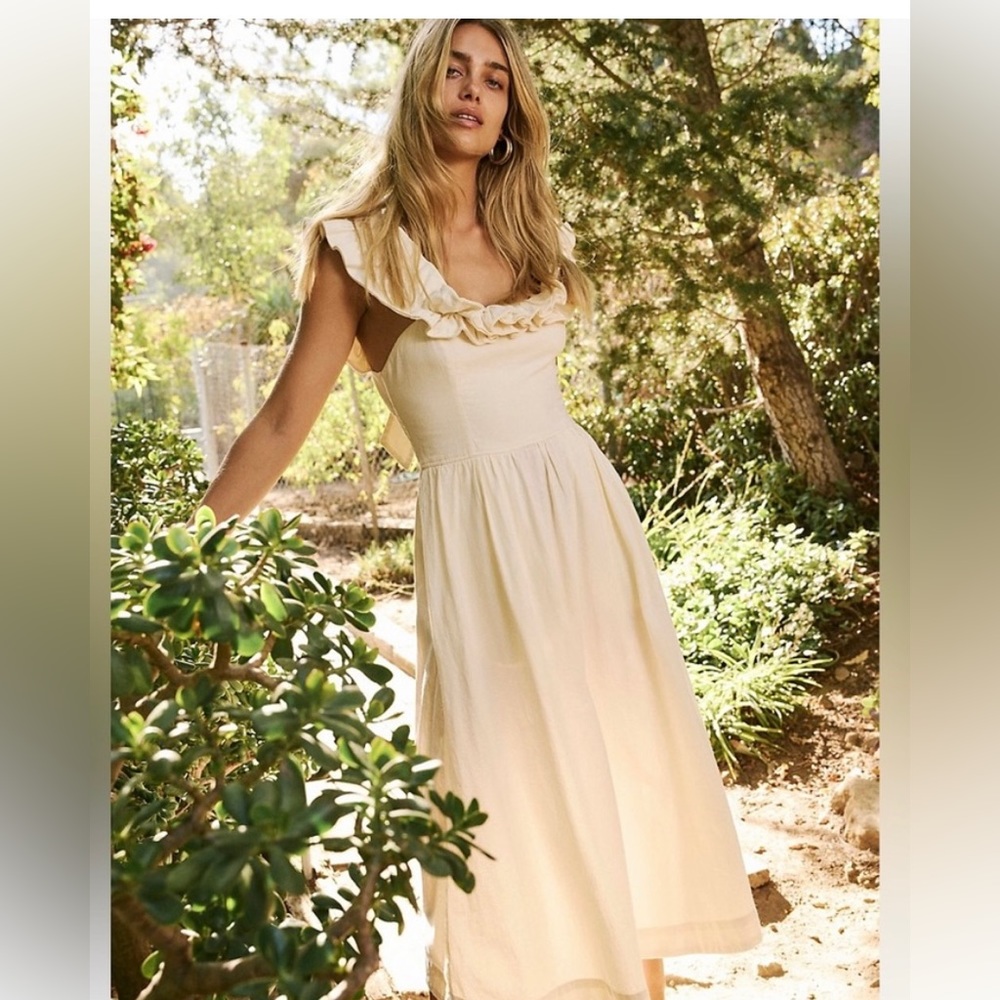 Free People’s Ruffle It Up Midi